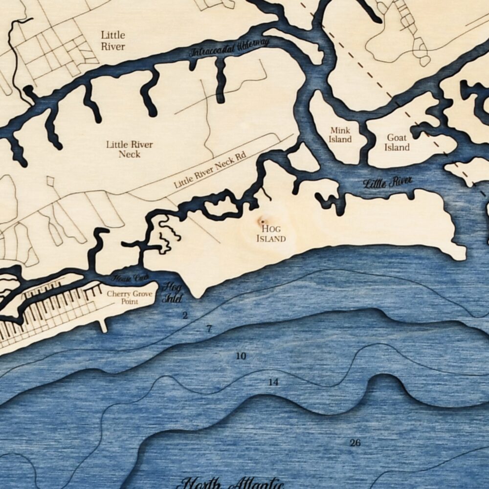 North Myrtle Beach deep water detail