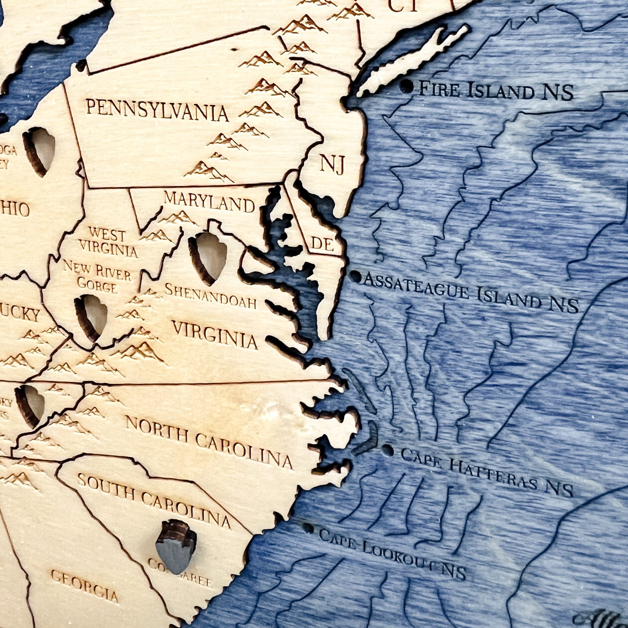 National Parks Adventure Map Park Detail