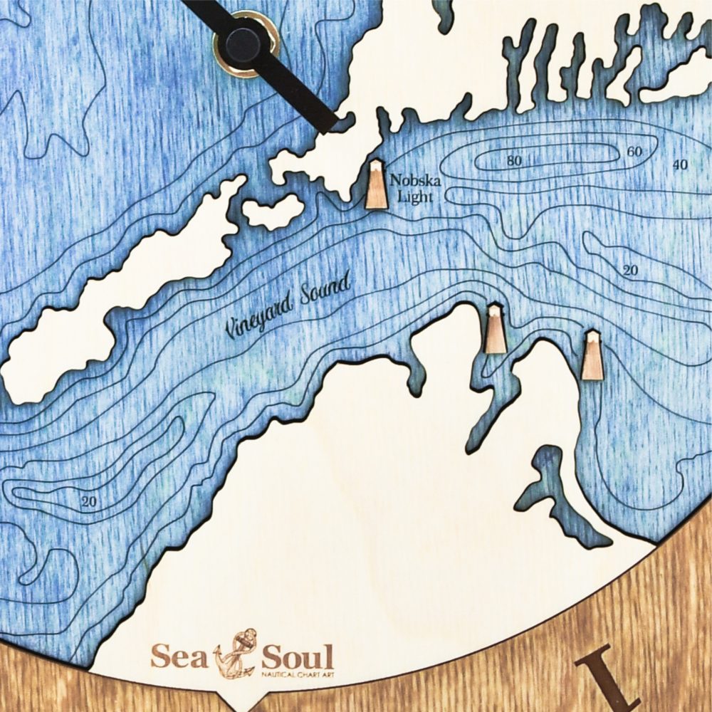 Falmouth Tide Clock Detail