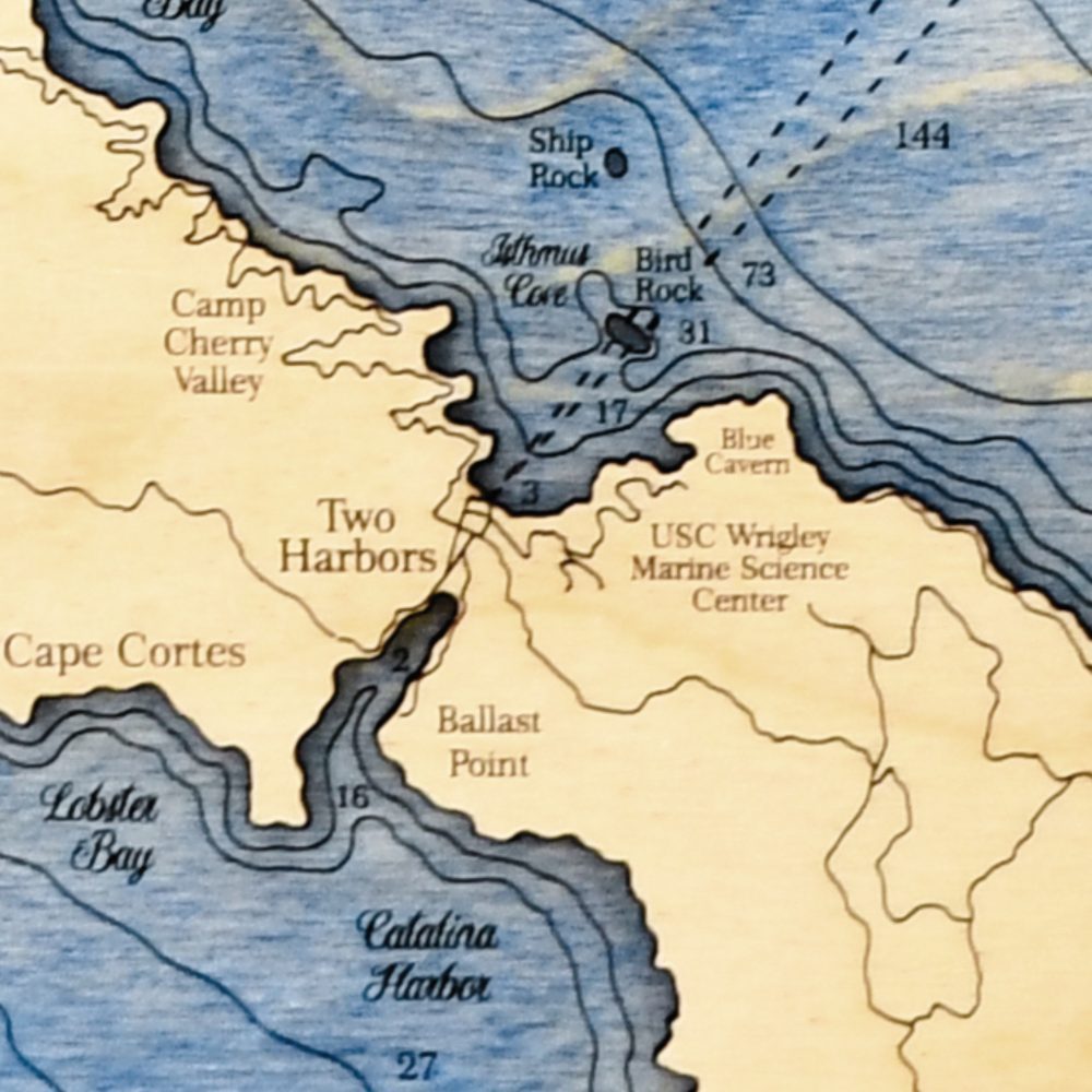 Catalina Island Detail Two Harbors