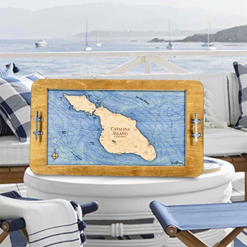 Catalina Island Honey with Deep Blue Water