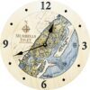 Murrells Inlet Clock All Birch with Deep Blue Water Listing photo